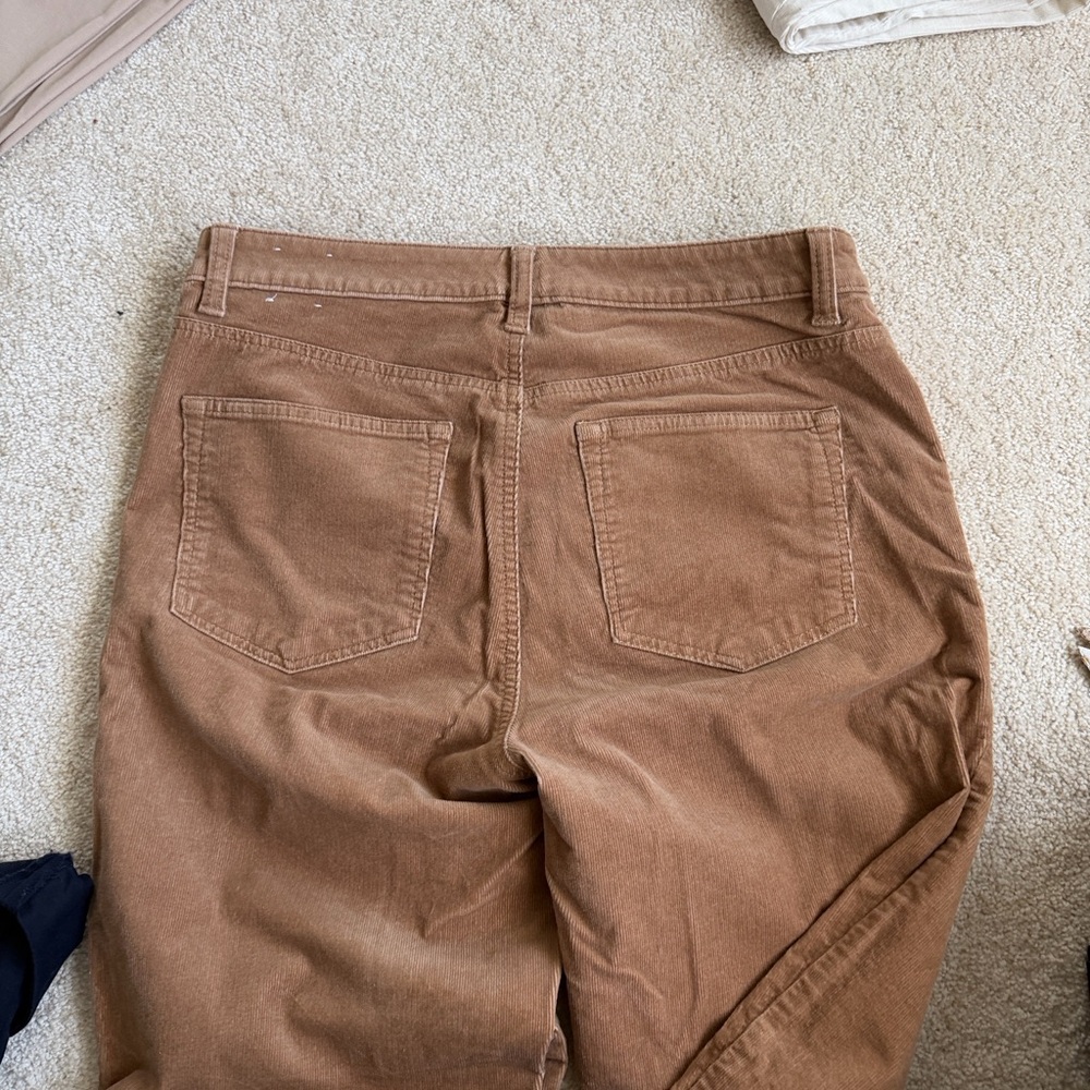 Talbots Women’s Corduroy Light Brown Pants - Picture 6 of 7